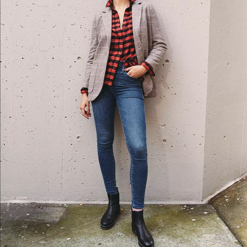 Madewell 10" High Riser Skinny Jeans